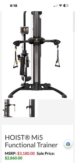 Hoist Mi5 workout machine