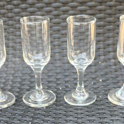 Used Aperitif Small Glasses