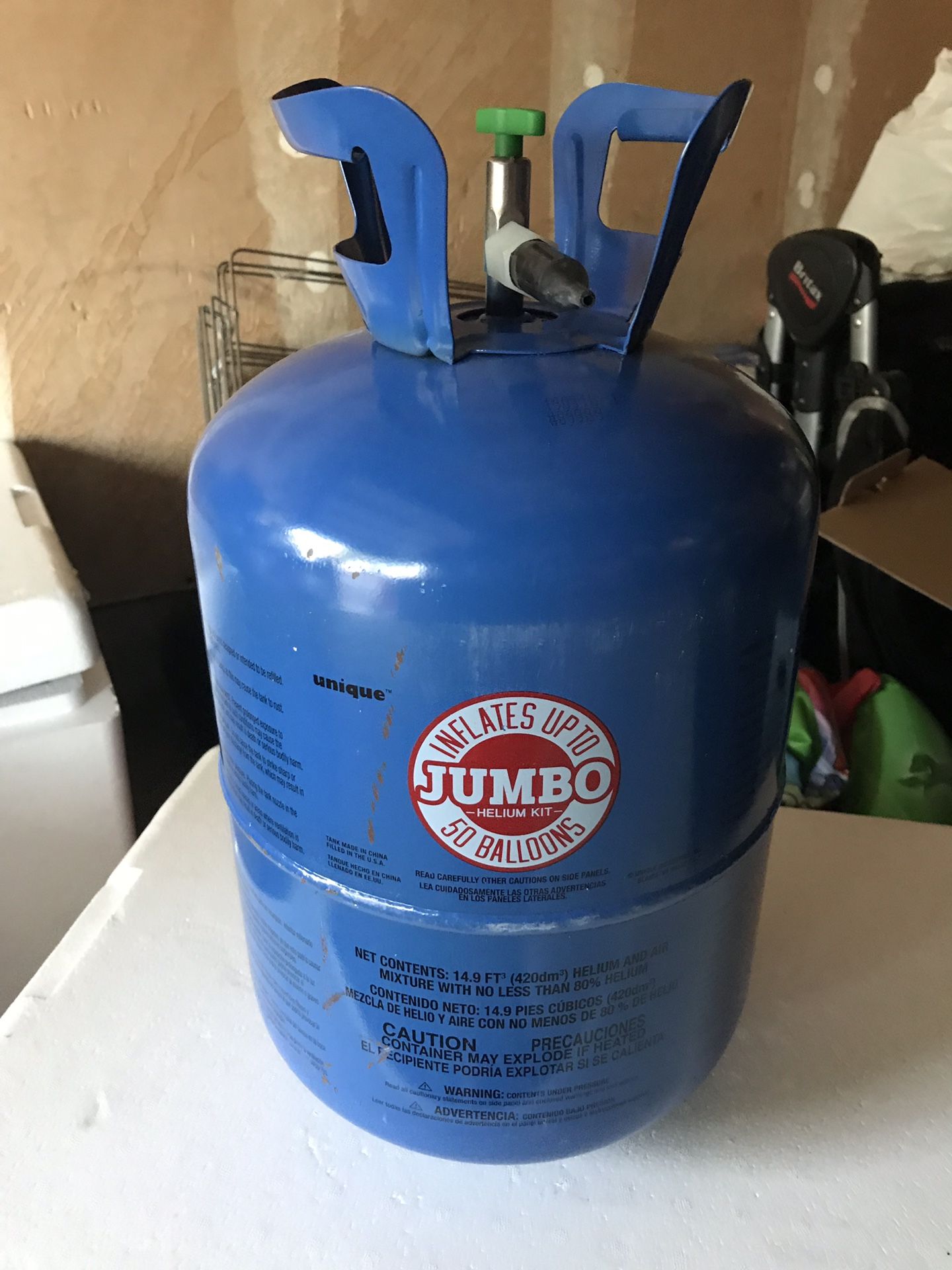 Empty helium tank for Sale in Upland, CA OfferUp
