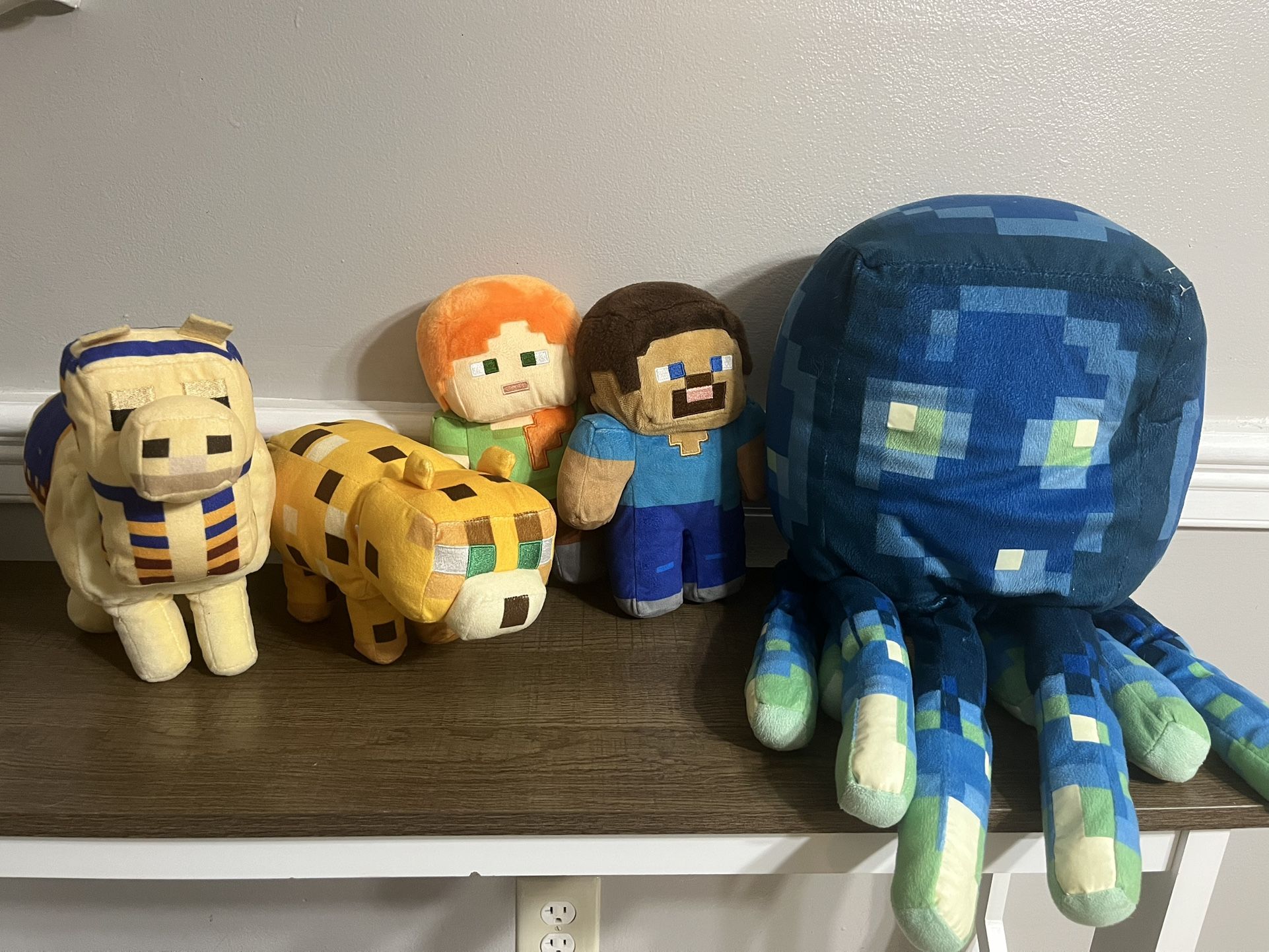 Mindcraft Plushies