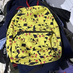 Kids Pikachu School Bag Backpack