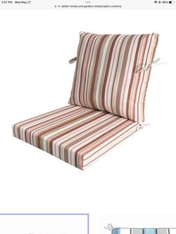 Better Homes & Gardens 2 Premium Seat Cushion Set