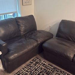 Leather Couch 
