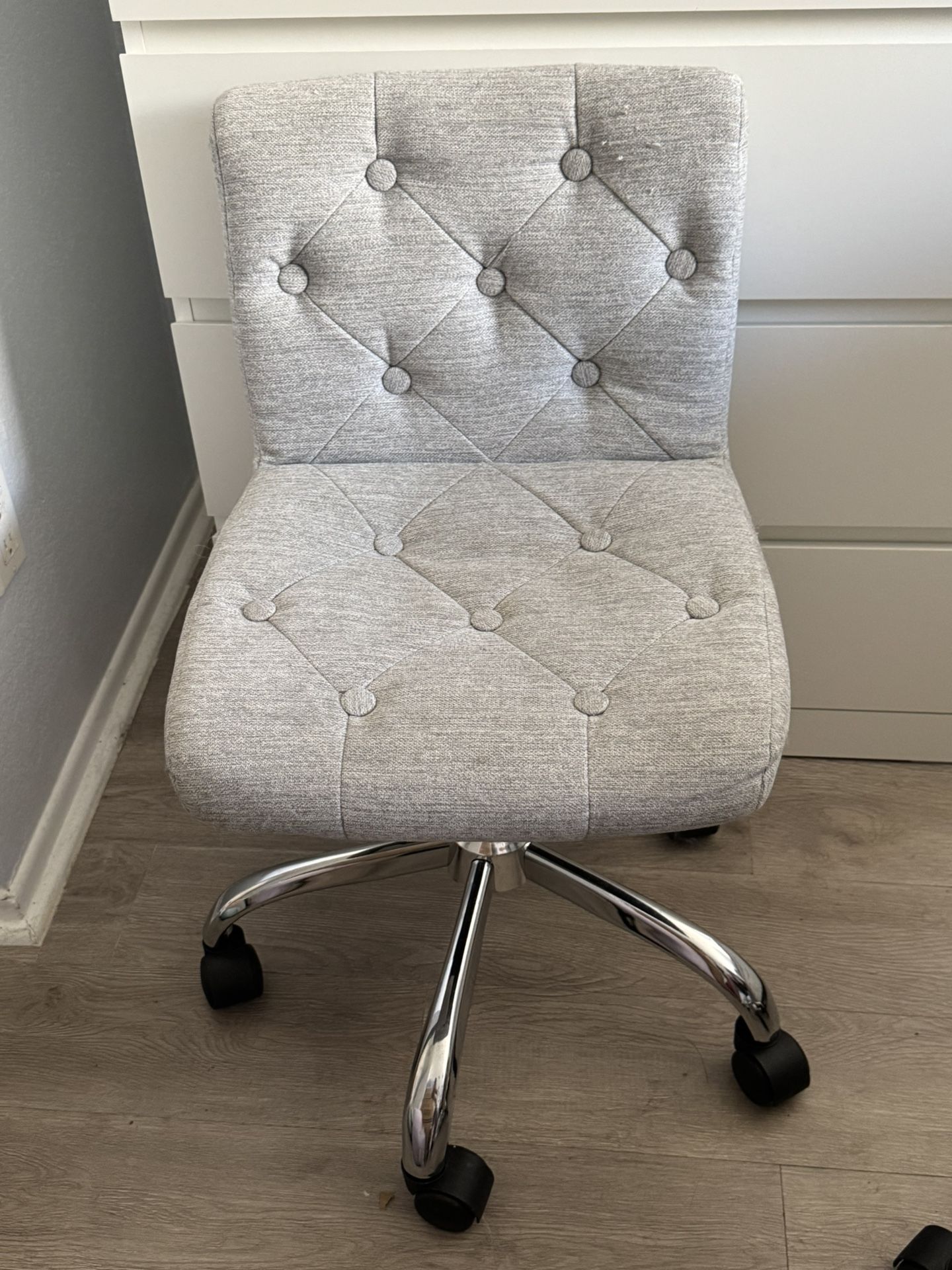 Grey Swivel Chair