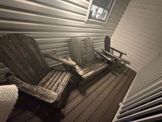 5 chair wooden set