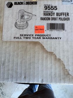 Black & Decker handy buffer Black & Decker handy buffer