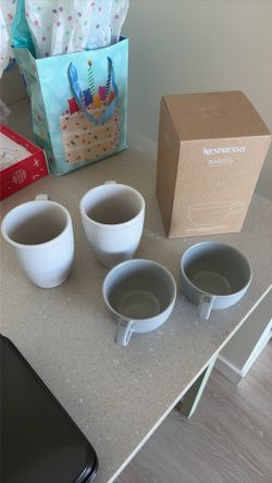 Espresso cups and mugs