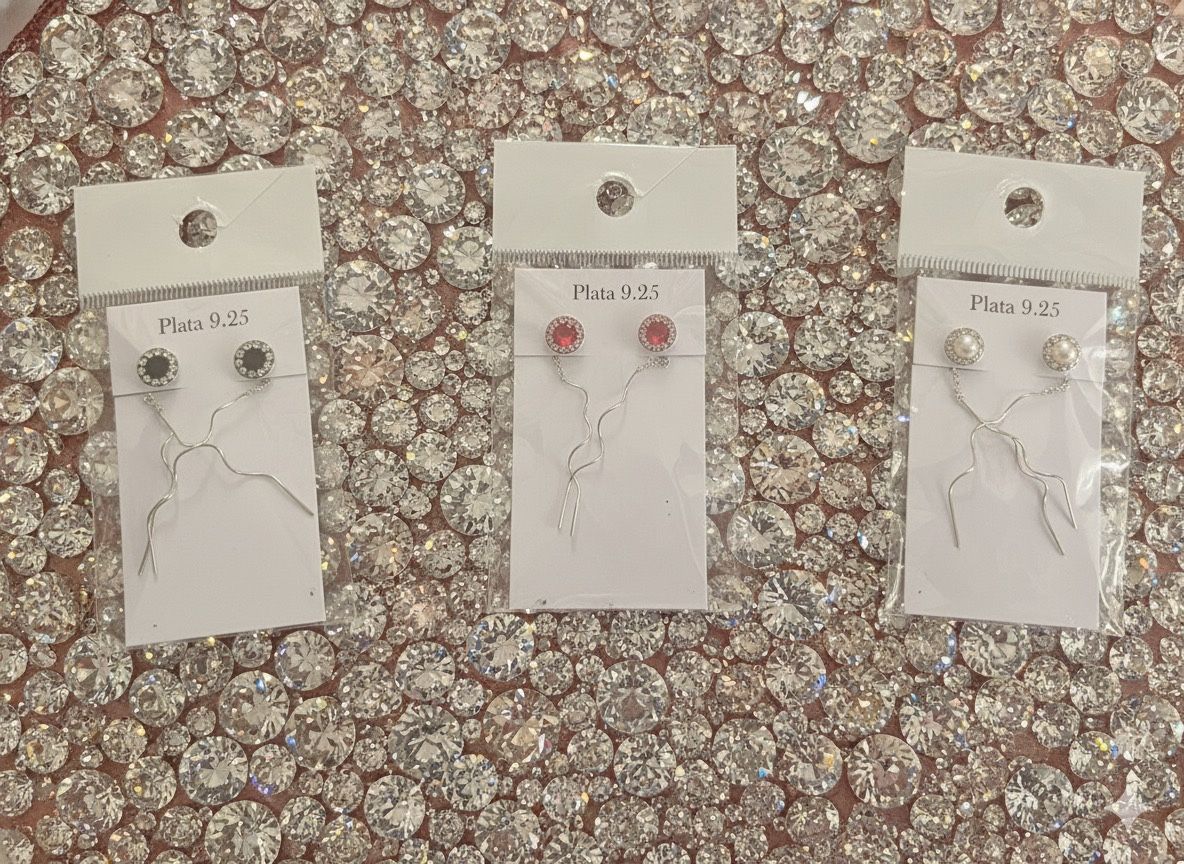Aretes De Plata