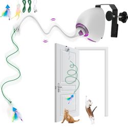 Interactive Automatic Teaser Rope Cat Toy. Brand New 