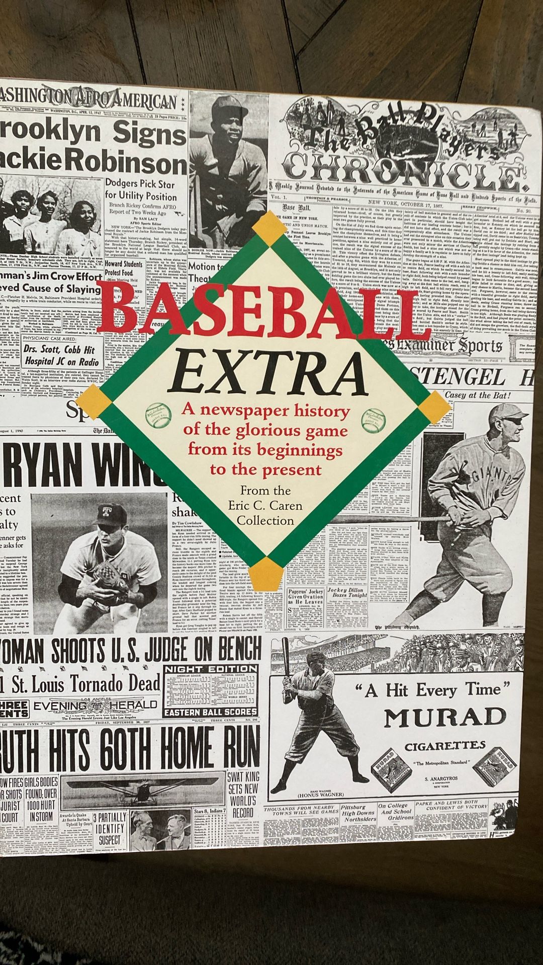Baseball Extra Collection Book (great Condition)