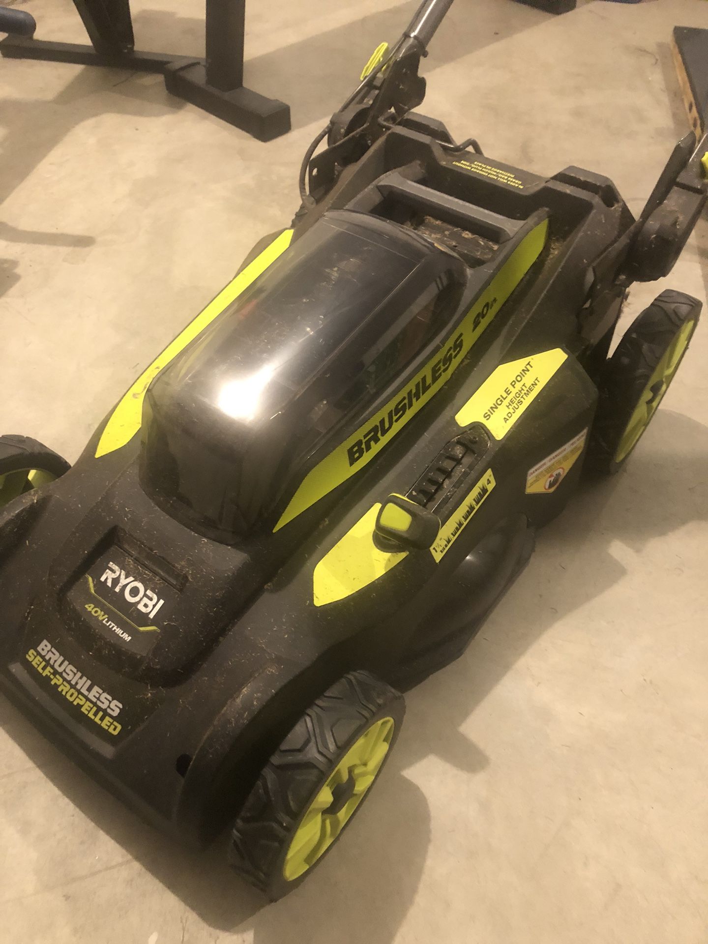 Electric Mower + Battery + Charger 