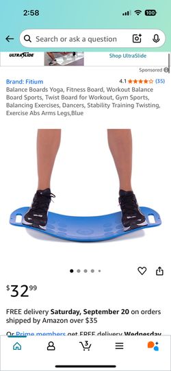 Balance Boards Yoga, Fitness Board, Workout Balance Board Sports, Twist Board for Workout, Gym Sports, Balancing Exercises, Dancers, Stability Trainin