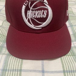 Houston Rockets New Era Hat Cap 47 Fitted 7 5/8 Astros Texans Texas Harden  Hardwood Classics Lakers Clippers Spurs Mavericks Basketball  Warriors NBA