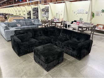 Black couch