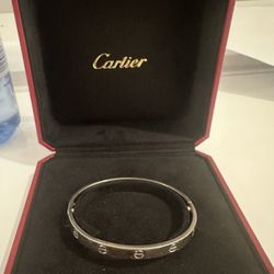 Cartier Love Bracelet Used Size 18