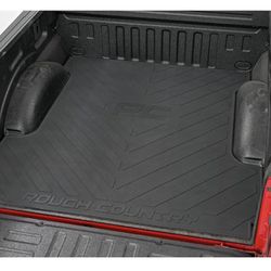 Rough Country Rubber Bed Mat for 2015-2022 Ford F-150 | 5.5 FT Bed - RCM671 , Black