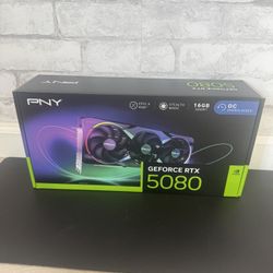 PNY GeForce RTX™ 5080 ARGB Overclocked Triple Fan [New][Sealed]