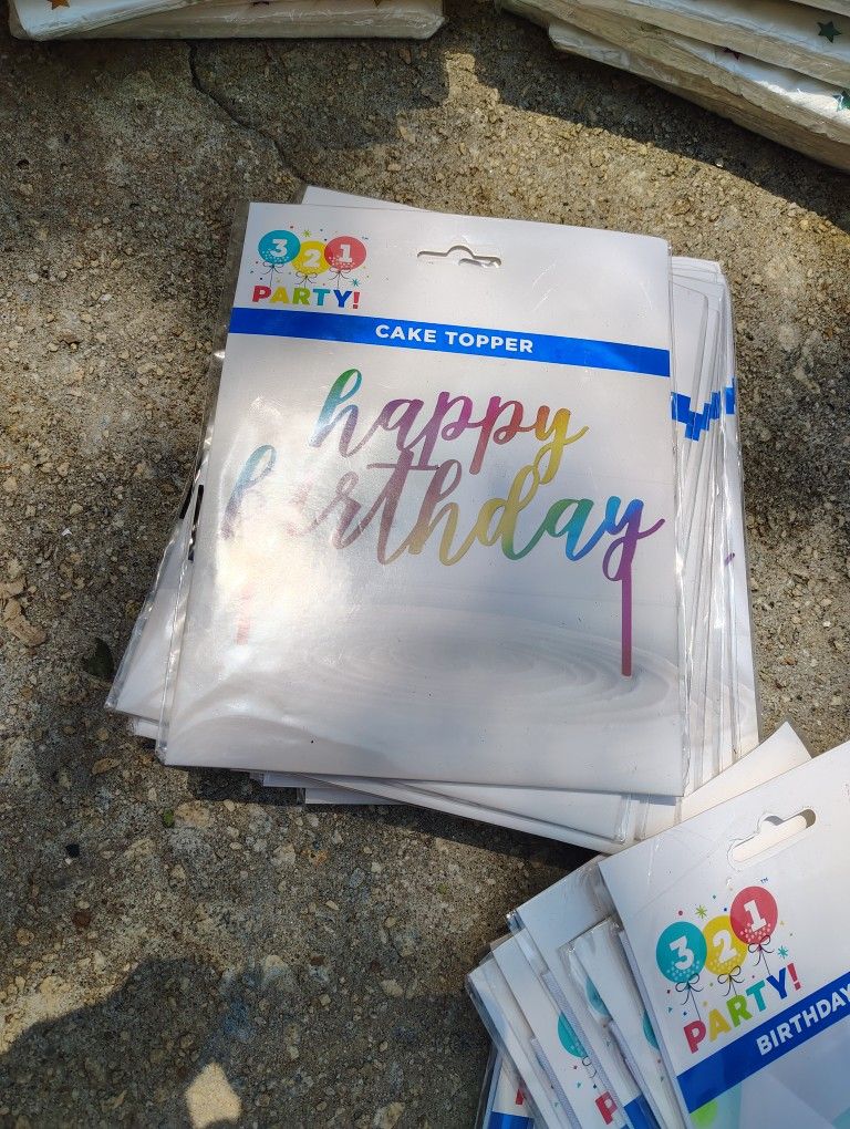More Party Supplies