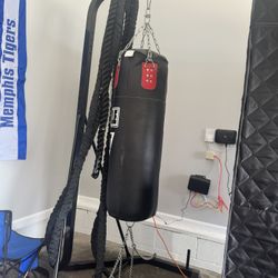 Title heavy bag W/stand