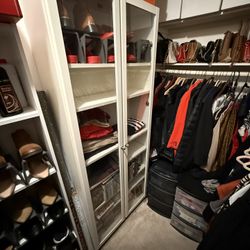 IKEA Billy Bookcase Glass Front Door Set. Nice!!