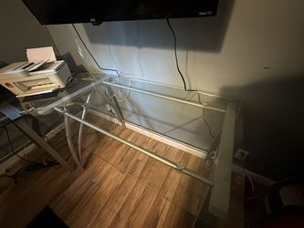 Glass Desk