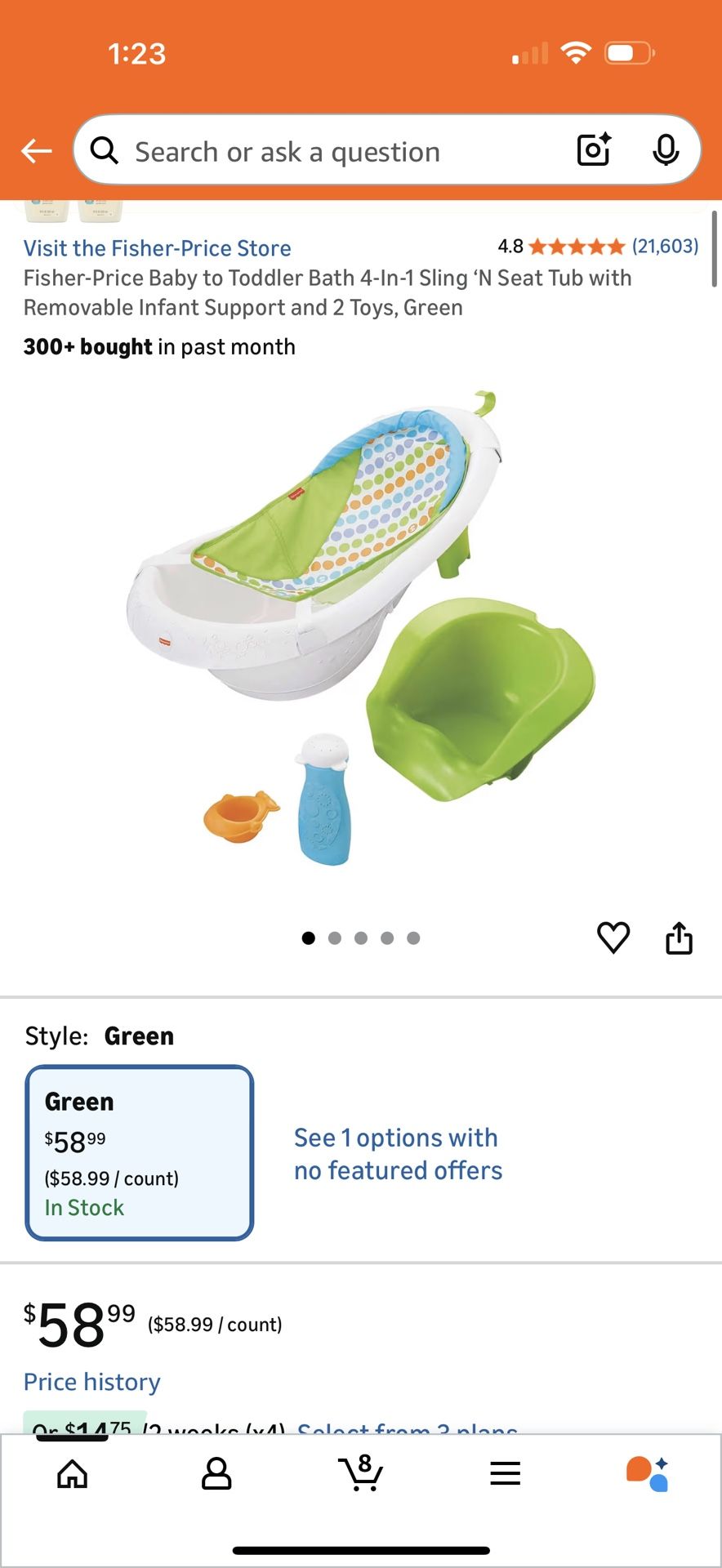 Fisher-Price Baby Bathtub