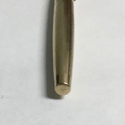 Sheaffer 12k Gold Filled Cap And Barrel , 14k Gold Fine Nib Fountain Pen USA