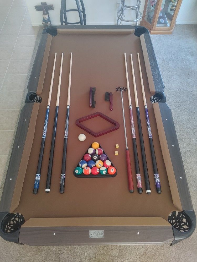 Regulation Pool Table.