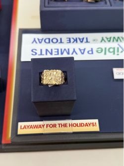 MENS NUGGET RING