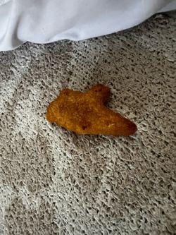 Spaceship chicken nugget