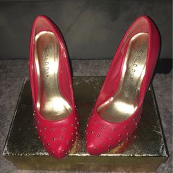 Red Stud Heels 