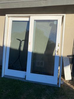 Andersen Home Entrance Sliding Glass Doors 72 x 80