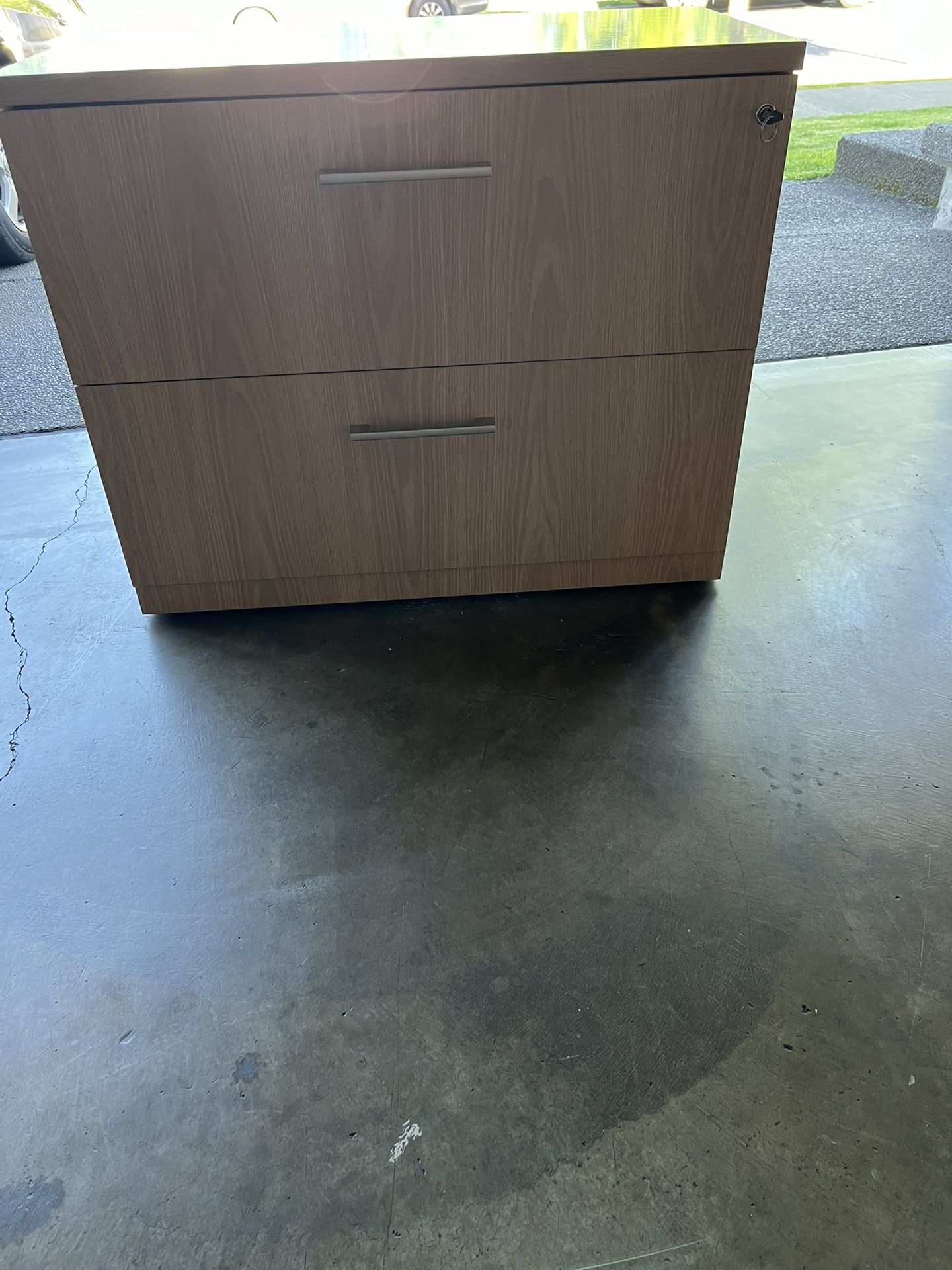 Filled cabinet almost new