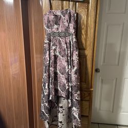 Cachet High Low A-Line Ballgown Size 6 Dress For homecoming 