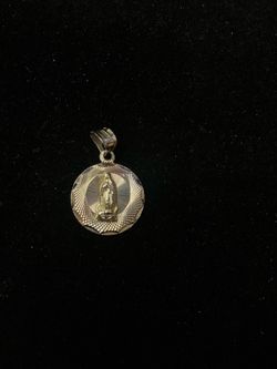 10k gold pendant #111369-3 MJ