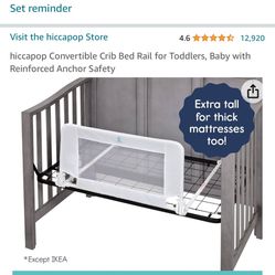 Toddler Bed Rail