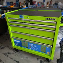 Kobalt Lime Green Tool Chest