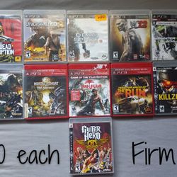 PS3 Games Lot!