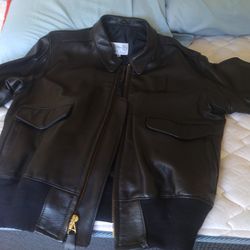 Genuine Leather Jacket  U.S. Custom 