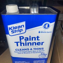Paint Thinner $20 A Box 