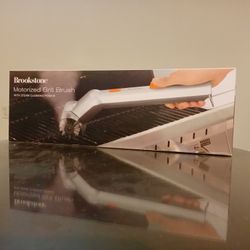 Brookstone ( Motorized Grill Brush With Steam Cleaning Power).