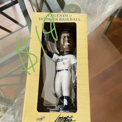 Vintage Manny Mota Bobblehead La Dodgers
