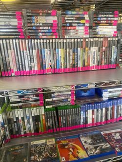 video games and consoles and repairs and resurfacing