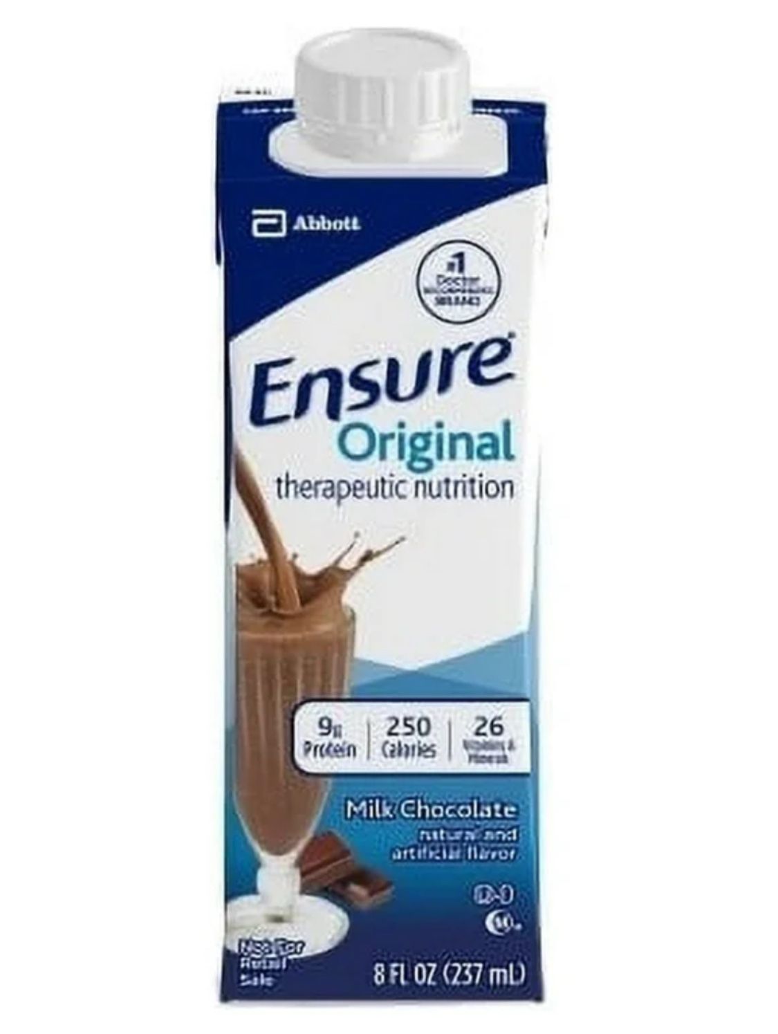 Ensure Chocolate 8oz Cartons 24 Pk 6 Cases And One Case Vanilla Flavor $1 Each $20/cs