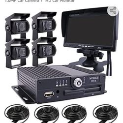 Mobile Video Recording Kit - 4 Cameras
