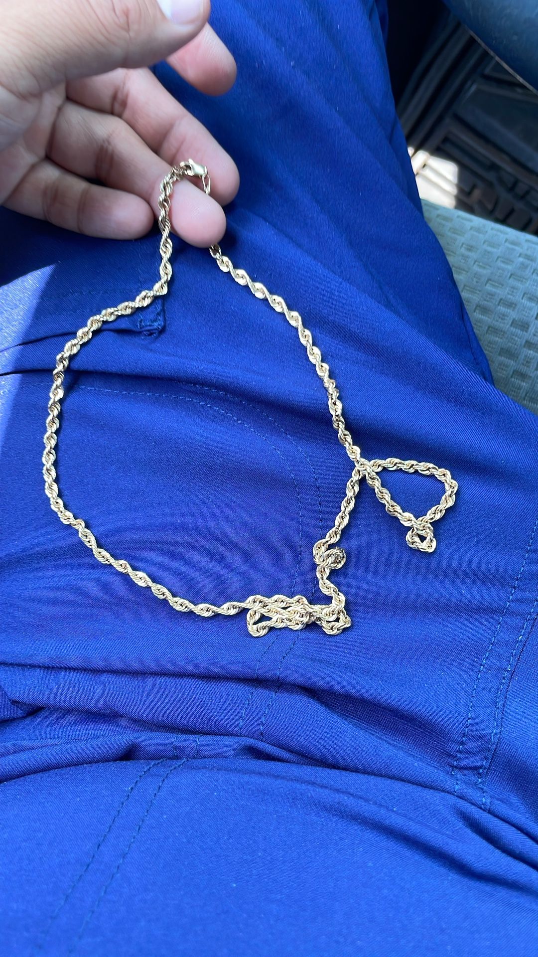 10k Gold rope Chain 
