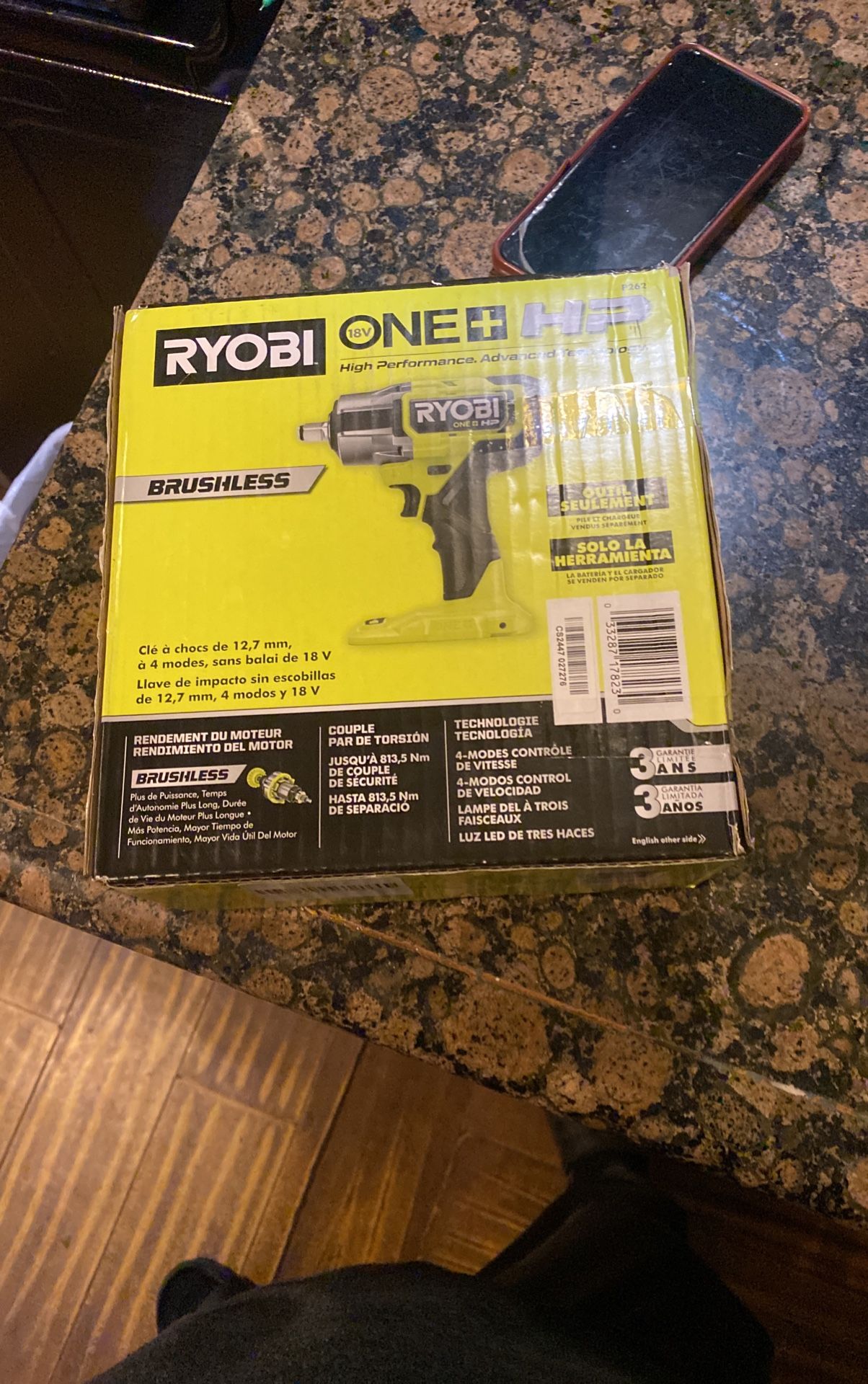 Ryobi Impact 1/2 600 Lbs Torque