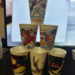 1977 Marvel Cosmic Vintage 7/11 Slurpee Cups ONLY $10 Each