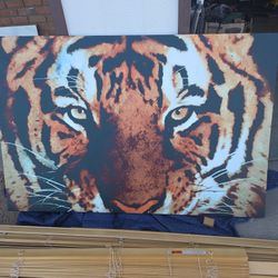 Large Tiger Canvas