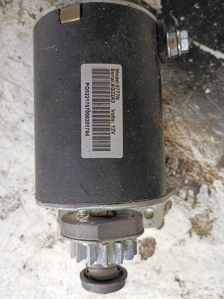 Hustler Mower Starter Brand New